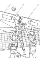 Olympische spelen kleurplaat 1